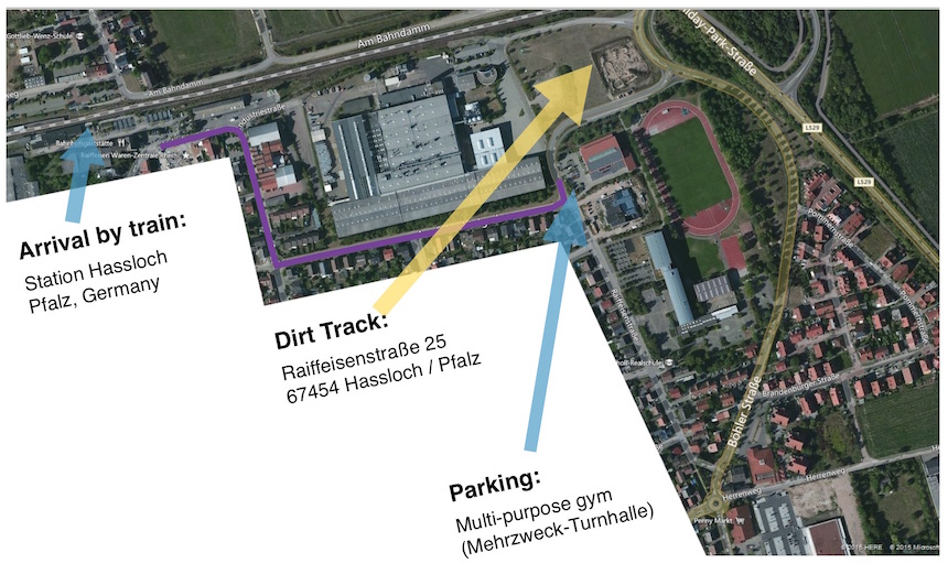 Directions Dirt Track